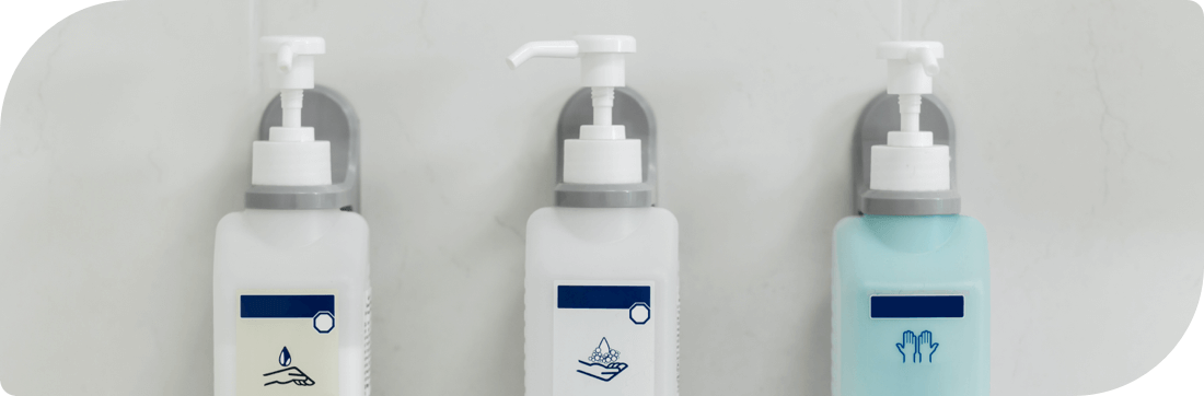 Cleaning lotion bottles (1)