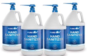 Gallon hand sanitizers