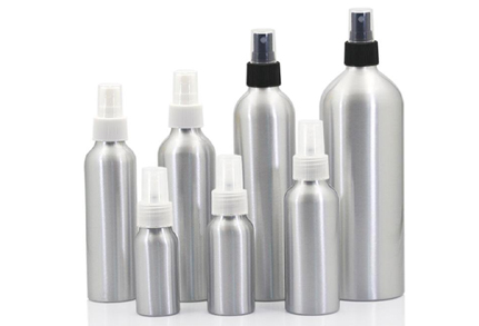 Aluminum material bottles