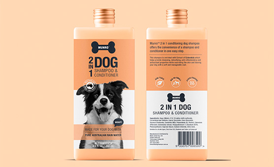 Dog Shampoo Bottles