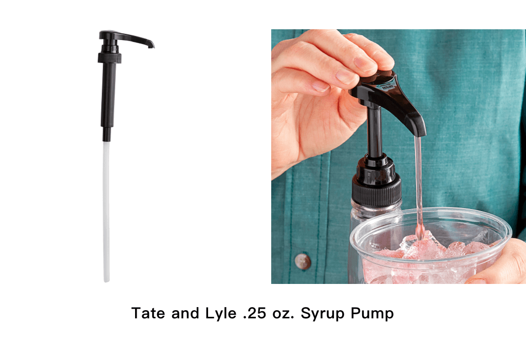 Tate and Lyle .25 oz. Syrup Pump