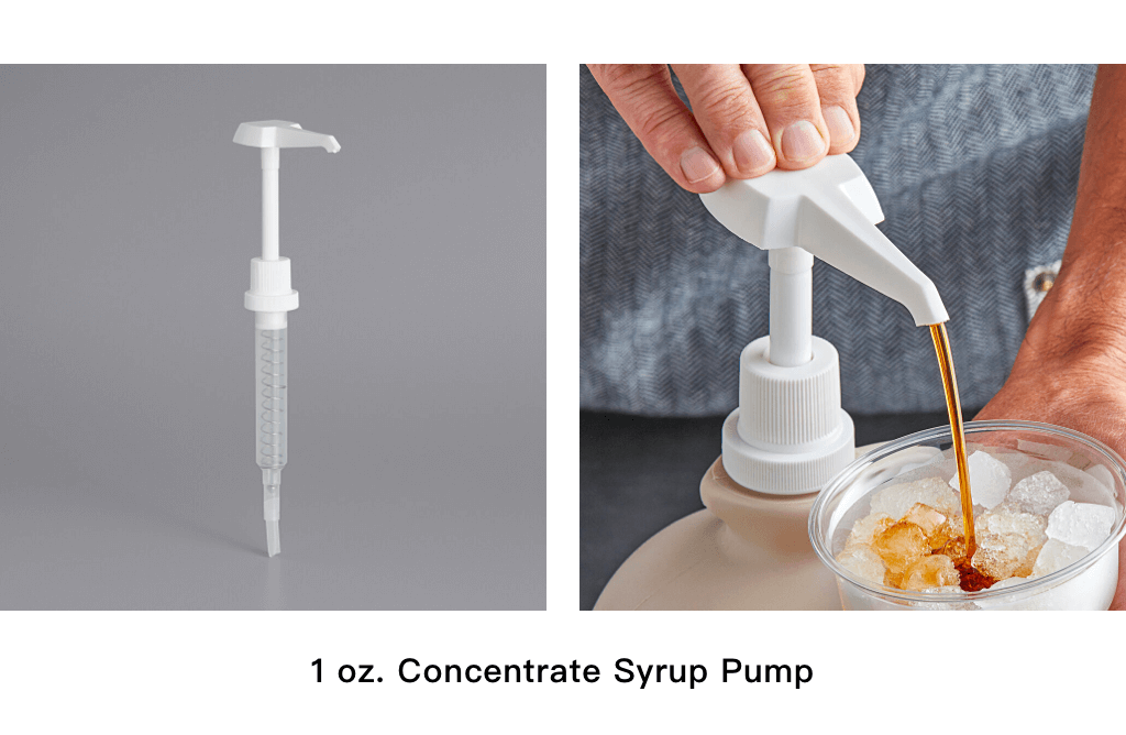 1 oz. Concentrate Syrup Pump