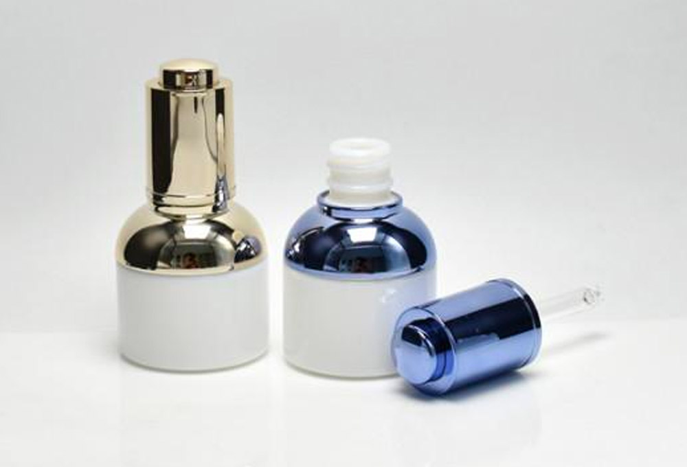cosmetic bottle metalizing